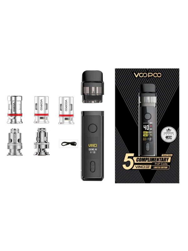 VooPoo Vinci 5 Complimentary 40W Pod Kit Dreamlandvape VooPoo Vinci 5 Complimentary 40W Pod Kit Dreamlandvape