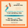 CRYSTAL BAR THE PRO Disposable Vape 600 Puffs 20mg Cobalt Battery Last Till End