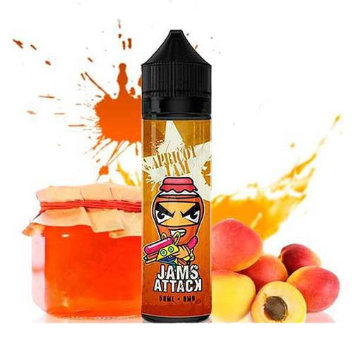 Jams Attack- Apricot Jam 50ml Short Fill