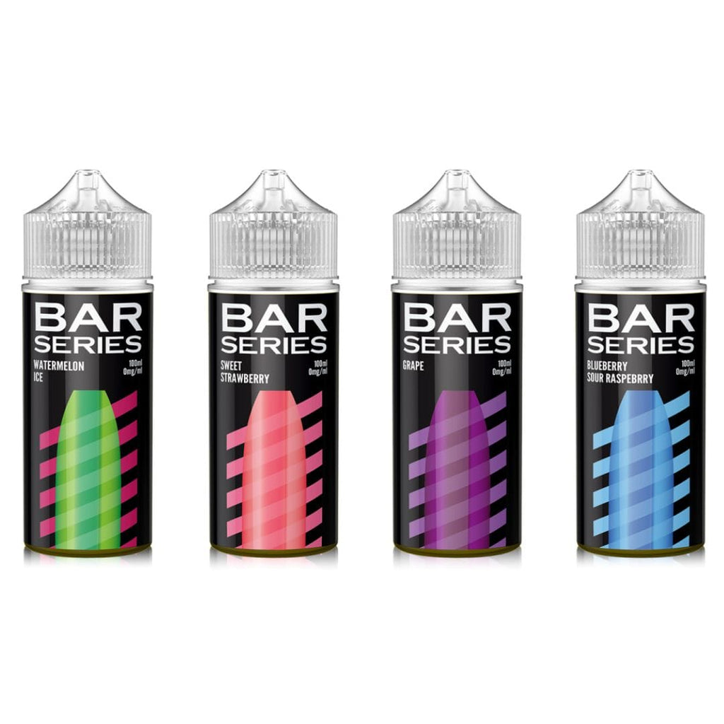 Bar Series 100ml Shortfill E-Liquids 0MG TPD UK