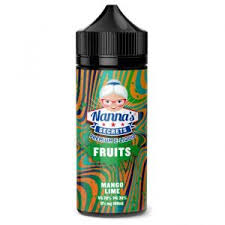 NANNAS-SECRETS 70% VG / 30% PG e-liquid Made in the UK