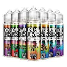 Vapouriz Double Drip E Liquid Vape Juice Sub-ohm 80/20 VG/PG Short Fill 50ml 0MG