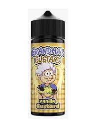 GRANNIES CUSTARD E-LIQUID 100ML SHORT FILL 70% VG / 30% PG e-liquid