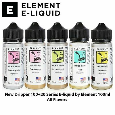 Element E-Liquids ELEMENT DRIPPER SERIES SHORTFILLS 100ml