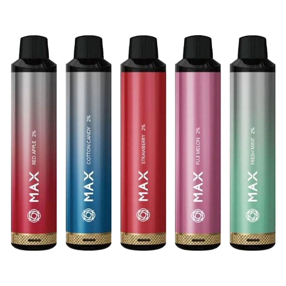 Elux Max 4000 puff bar Airflow Adjustable Rechargeable Vape disposable 2 ml e-liquid