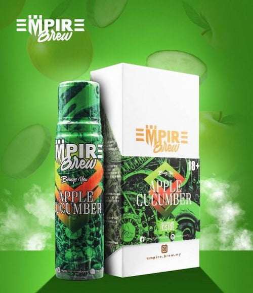Empire Brew- Apple Cucumber (No Mint) 50ml Short Fill