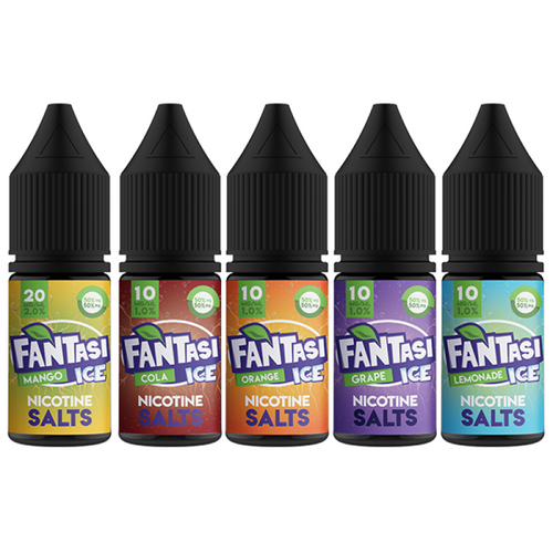 FANTASI ICE NIC SALT 10mg & 20mg 50VG/50PG E-Liquids Vape Juice -