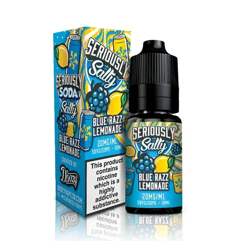 Seriously Salty Nic Salt 10ml PG VG Ratio is 50% VG / 50% PG