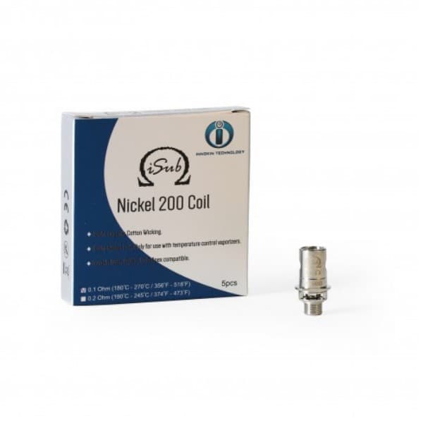 INNOKIN ISUB NICKEL (NI-200) COILS (5 PACK)