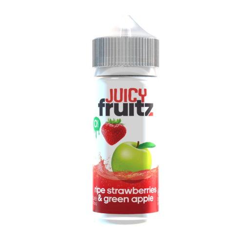 Juicy Fruitz - Ripe Strawberries & Green Apple 100ml Short Fill