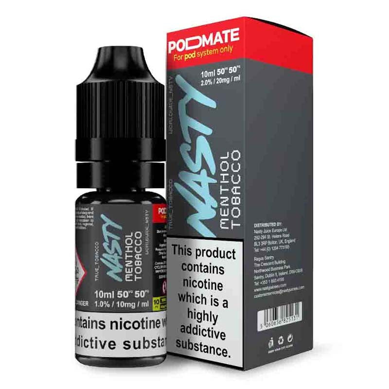 Nasty Podmate Nic Salts 10MG / 20MG 10ml 50VG 50PG E Liquid Vape Juice New Range