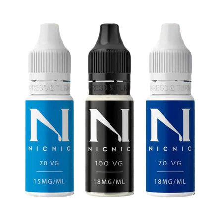 NIC-NIC-NICSHOT 100% VG / 0% PG Made In The UK