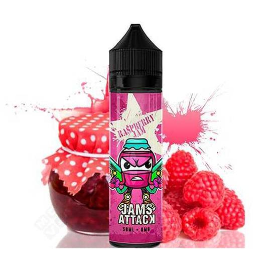 Jams Attack - Raspberry Jam 50ml Short Fill