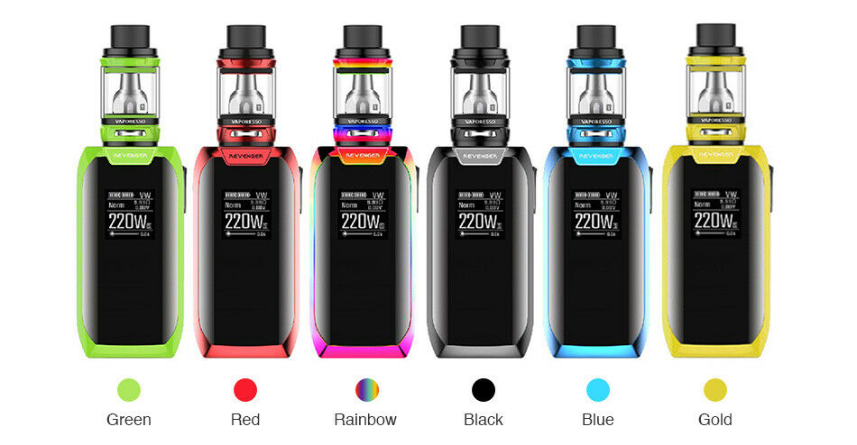 VAPORESSO Revenger X Vape Kit 220W Touch Screen NRG Mini Big Tank