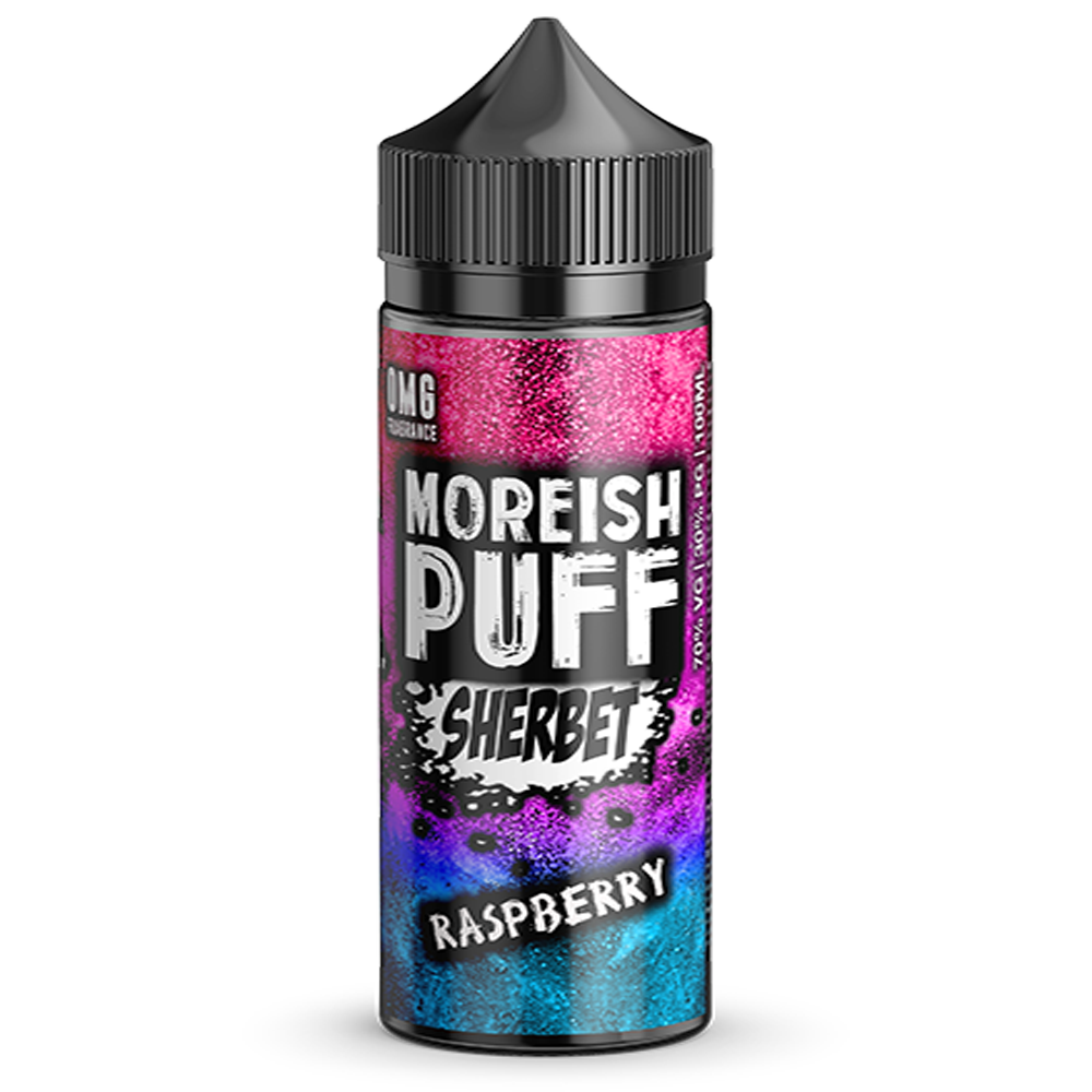 Moreish Puff Fruits Mixed Flavours E-Cig Liquid 100ML 0MG Vaping Juice (TPD)