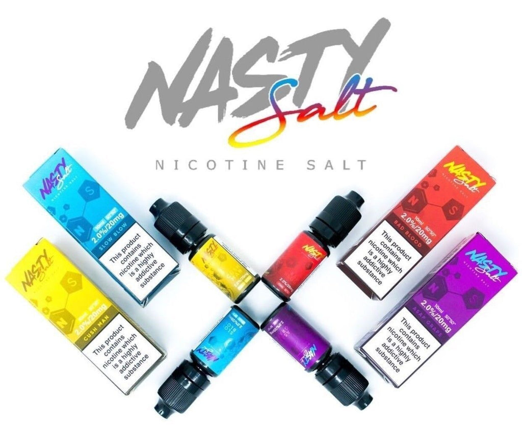 Nasty Nic Salts 10ML E Liquid 10MG & 20MG Vape Juice 50VG 50PG