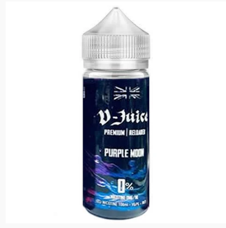 V Juice Premium E-Liquid Vape Juice 100ML 0MG TPD MADE IN UK