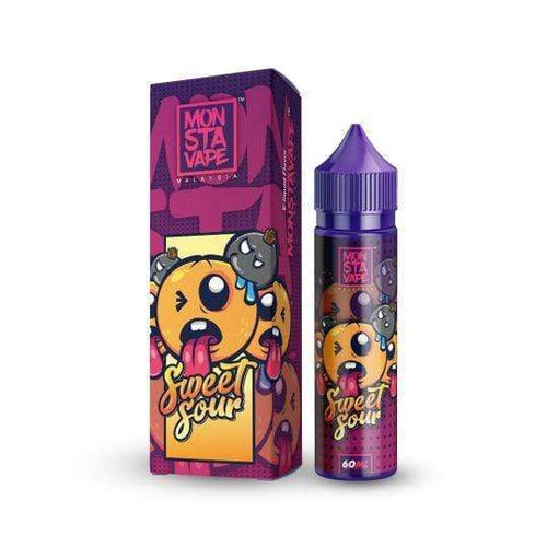 Monsta Vape- (No Mint) Sweet Sour 50ml Short Fill