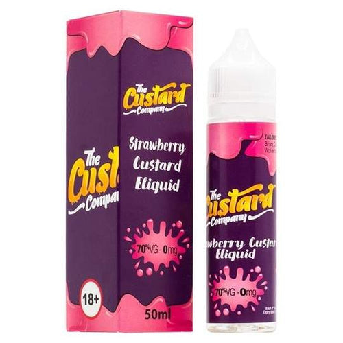The Custard Company - Strawberry Custard 50ml Short Fill