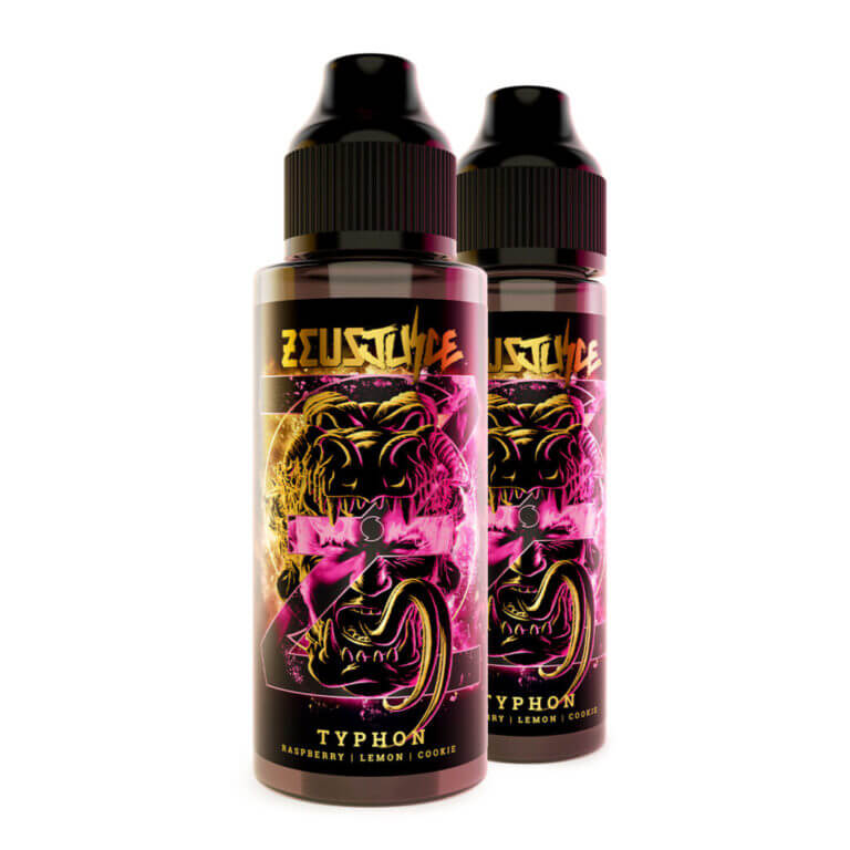 ZEUS JUICE  Premium UK E-Liquid 100 ml Bottle  Add 3mg Nic FREE